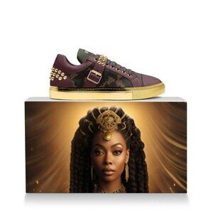 Luxurious shoe - Sneaker with Gold bottom